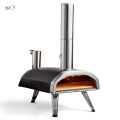 NPOT custom portable hard wood pellet pizza oven garden pizza oven